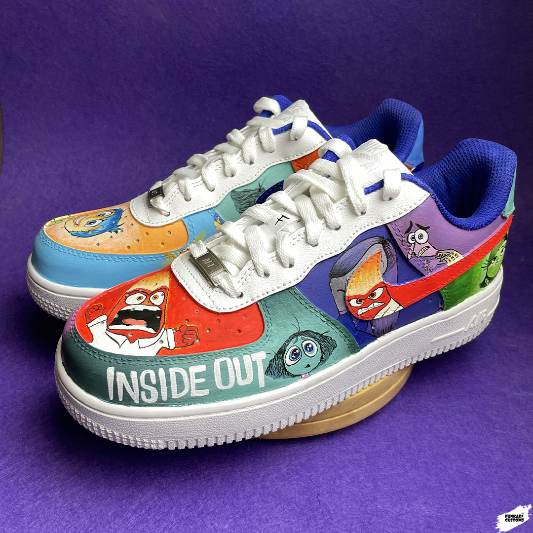 Nike Af1 Inside out themed Customs